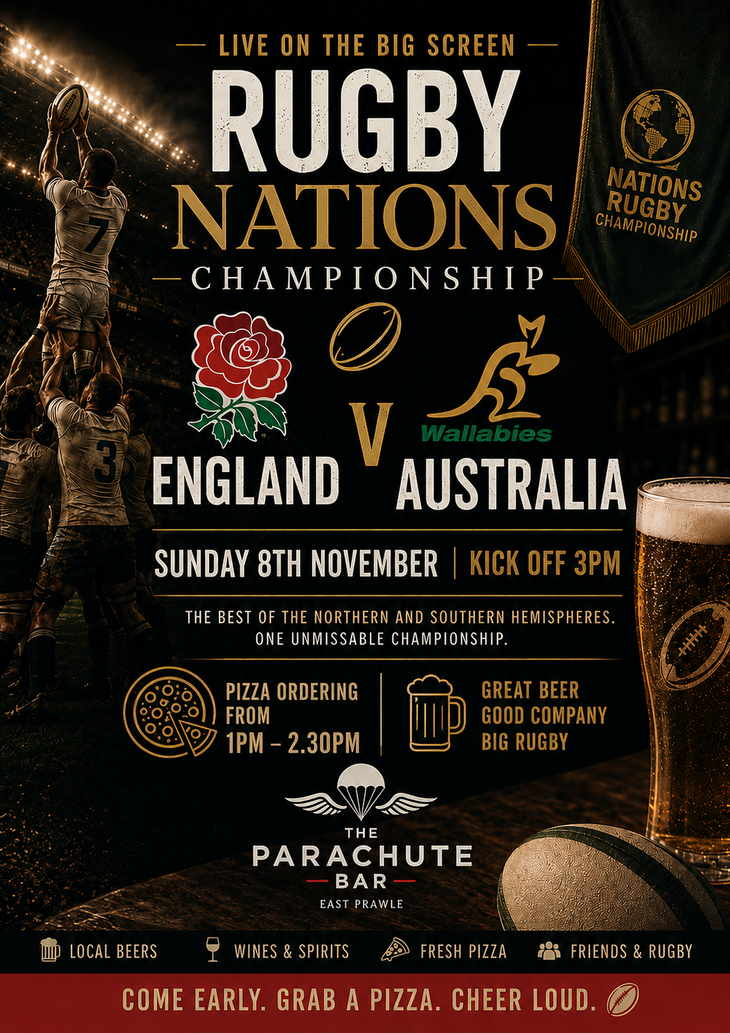 Rugby - England v Australia