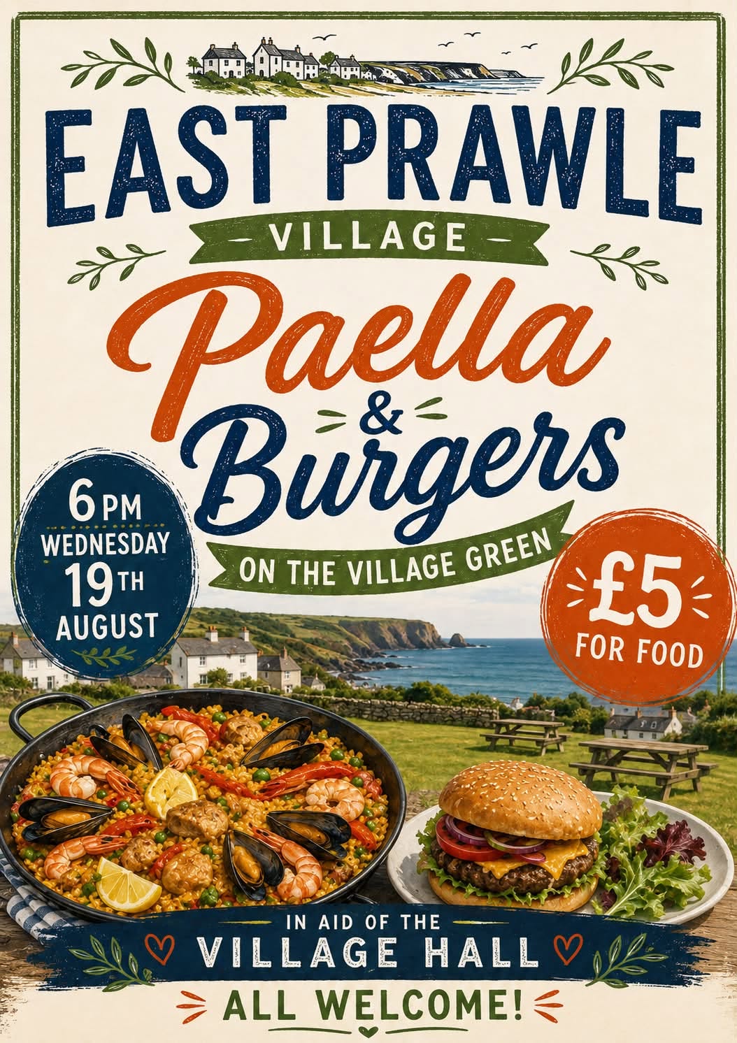 Paella on the Village Green